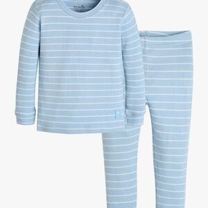 Blue Striped Kids Pajama Set